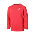 Sportswear Club Fleece Oversized Crew Sweatshirt Pige - pink,