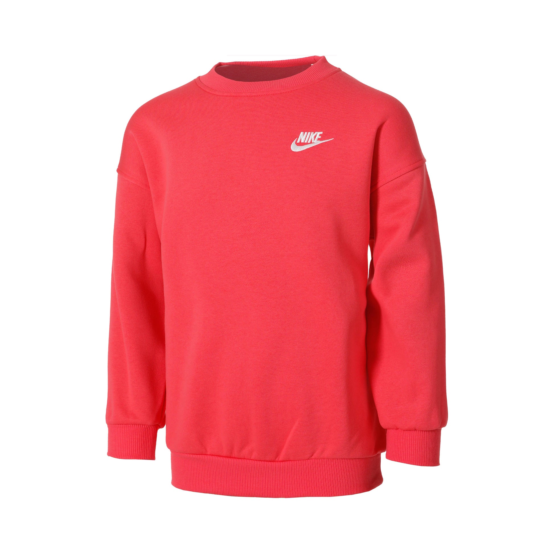 Nike Sportswear Club Fleece Oversized Crew Sweatshirt Pige - pink,