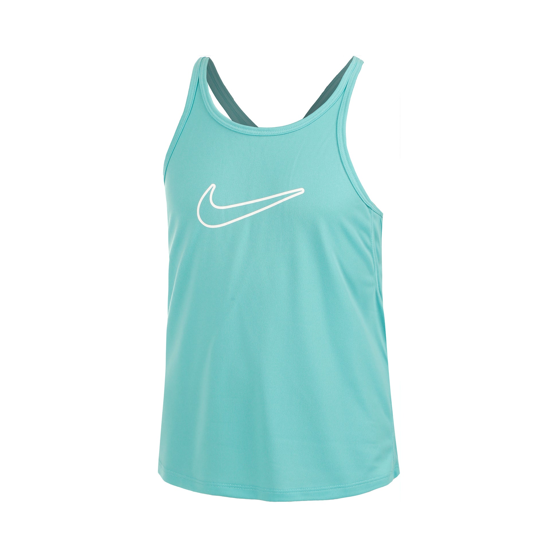 Nike Dri-Fit One Tanktop Pige - turkis,