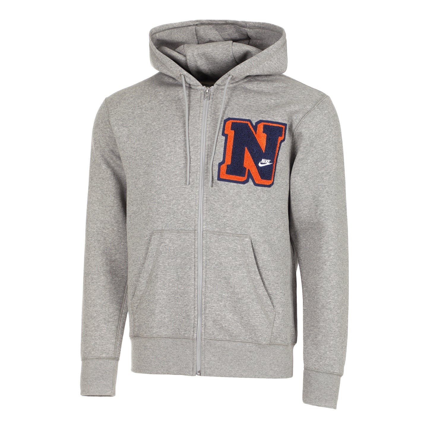Nike Club Full Zip Sweatjakke Herrer - grå,