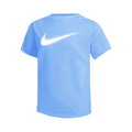 Big Graphic T-shirt Drenge - lyseblå, hvid