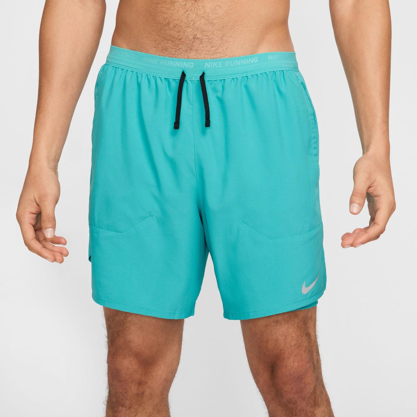Nike Stride 2in1 7in Løbeshorts Herrer - turkis,