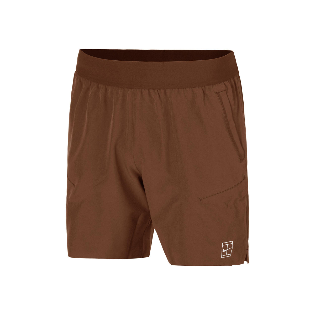 Nike Court Dri-FIT Advantage 6in Shorts Herrer - brun,