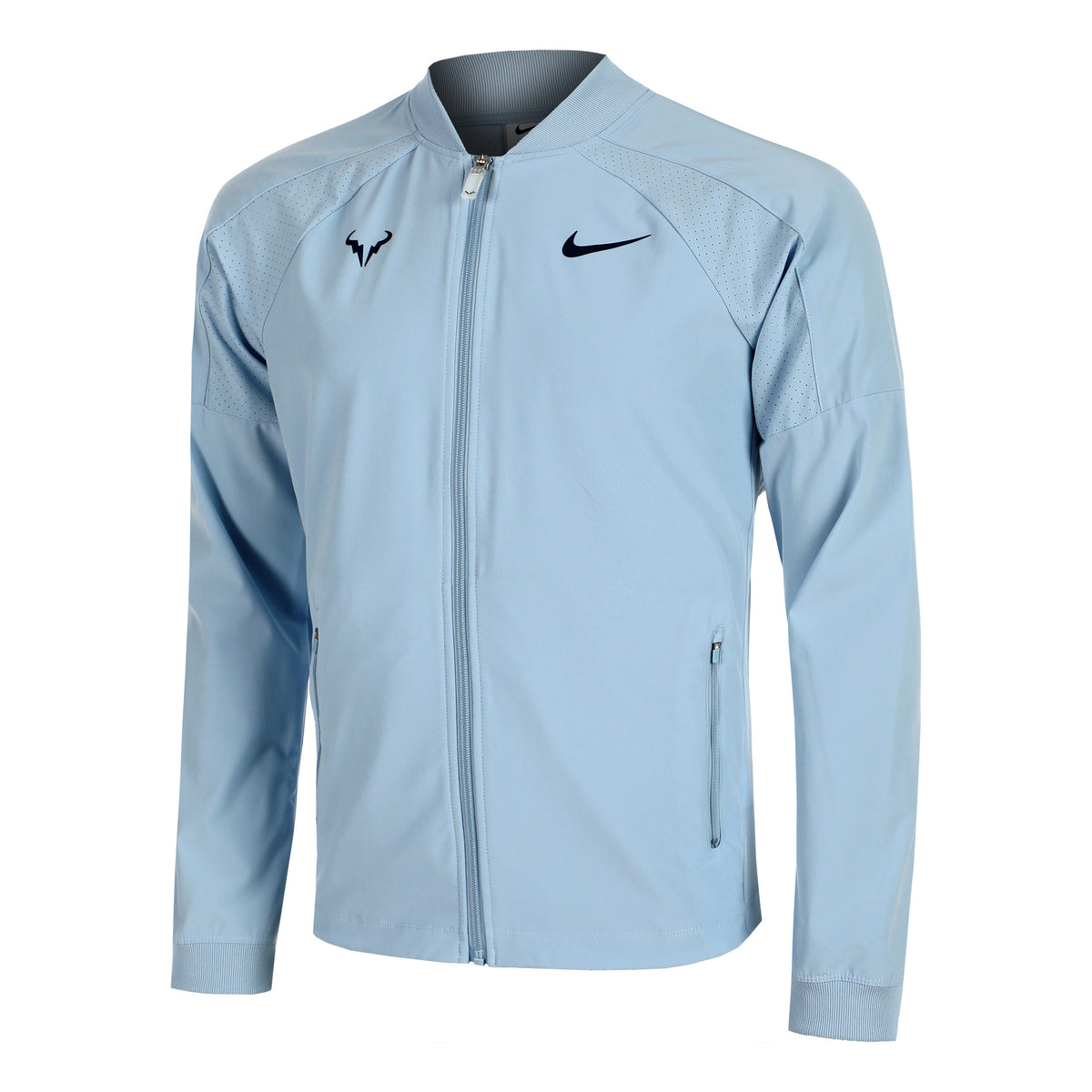 Nike Dri-Fit RAFA MNK Træningsjakke Herrer - lyseblå, sort