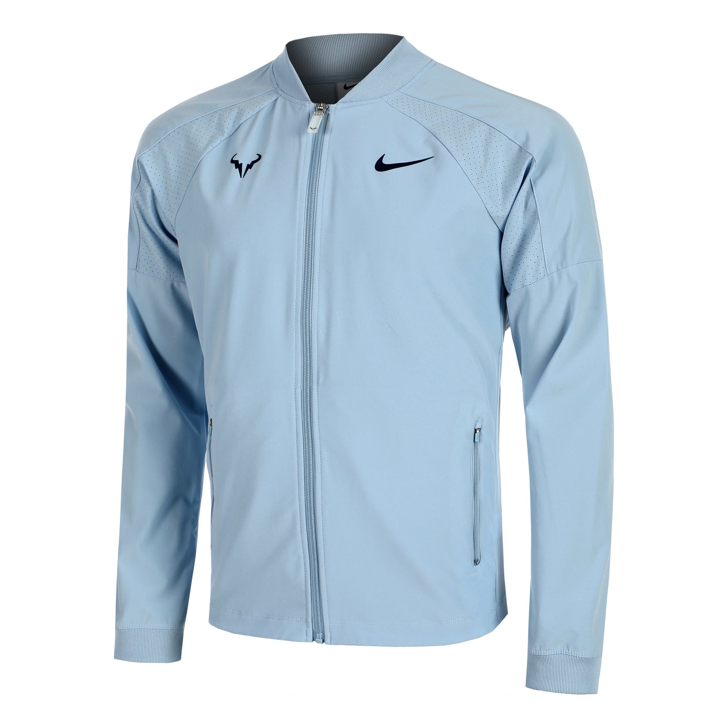 Nike Dri-Fit RAFA MNK Træningsjakke Herrer - lyseblå, sort