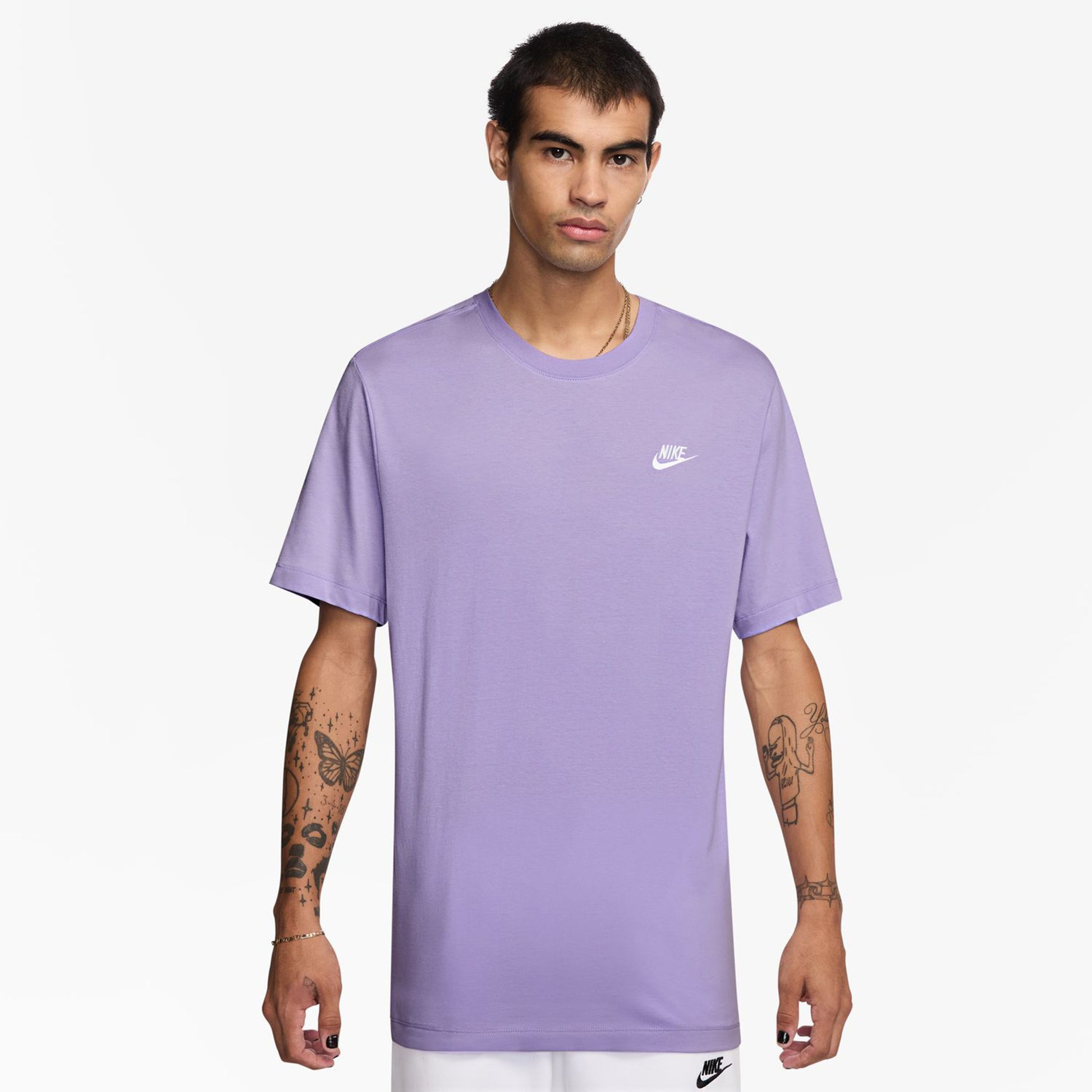 Nike Sportswear Club T-shirt Herrer - lilla,