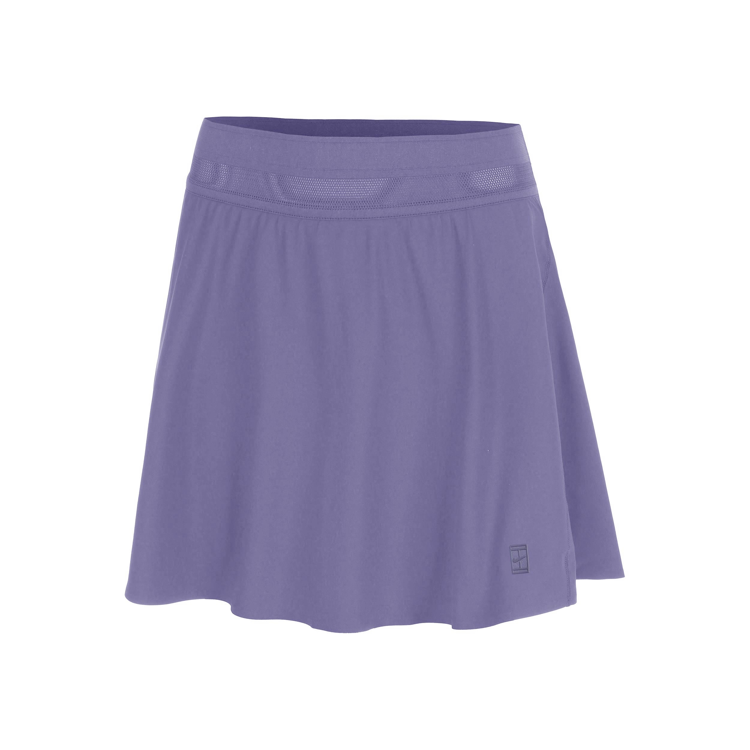 Nike Court Dri-FIT Advantage Ace High Rise Reg Nederdel Damer-Syren
