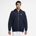 Club Bb Full-Zip Sweatjakke Herrer-Mørkeblå