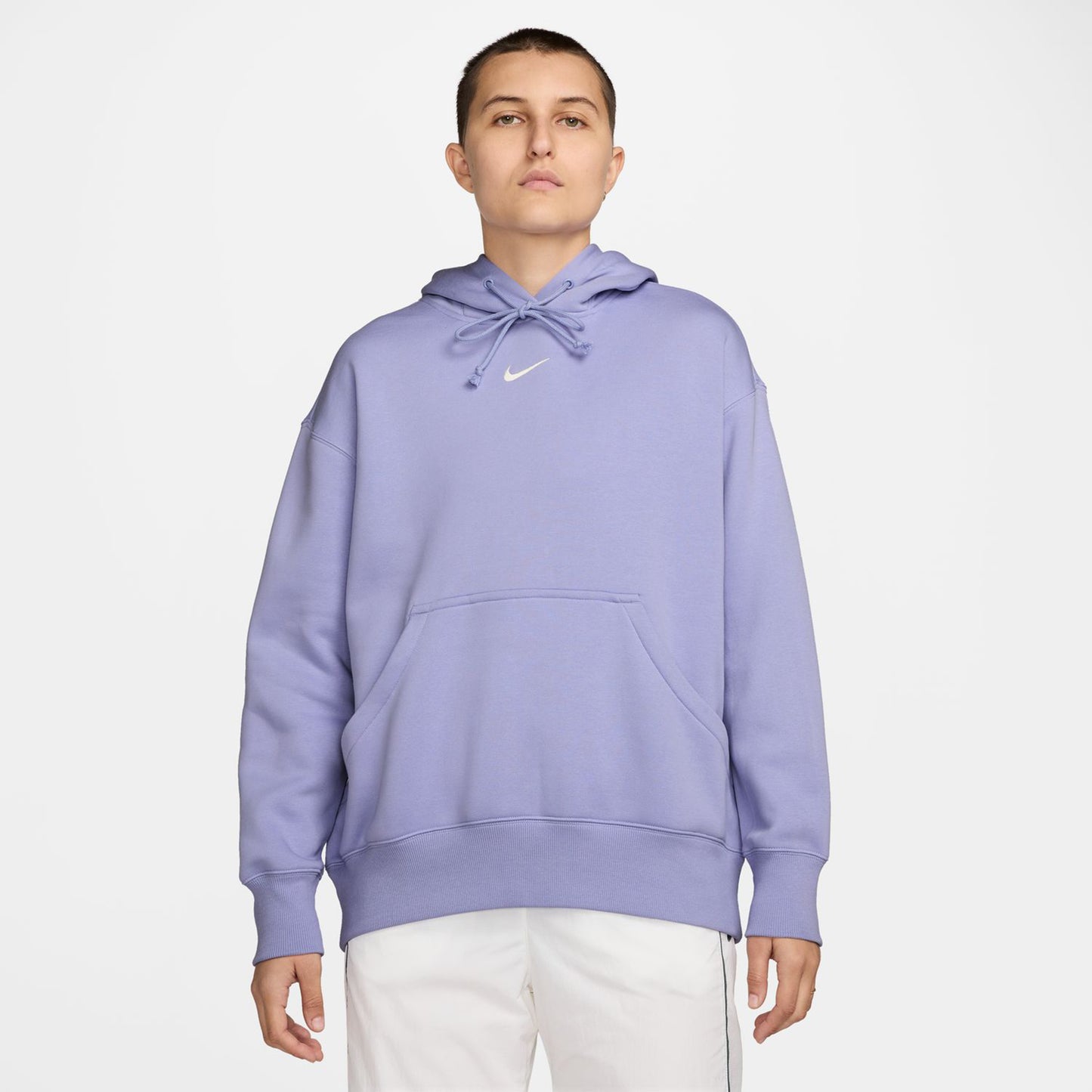 Nike Sportswear Phoenix Fleece Oversized Hættetrøje Damer-Lilla