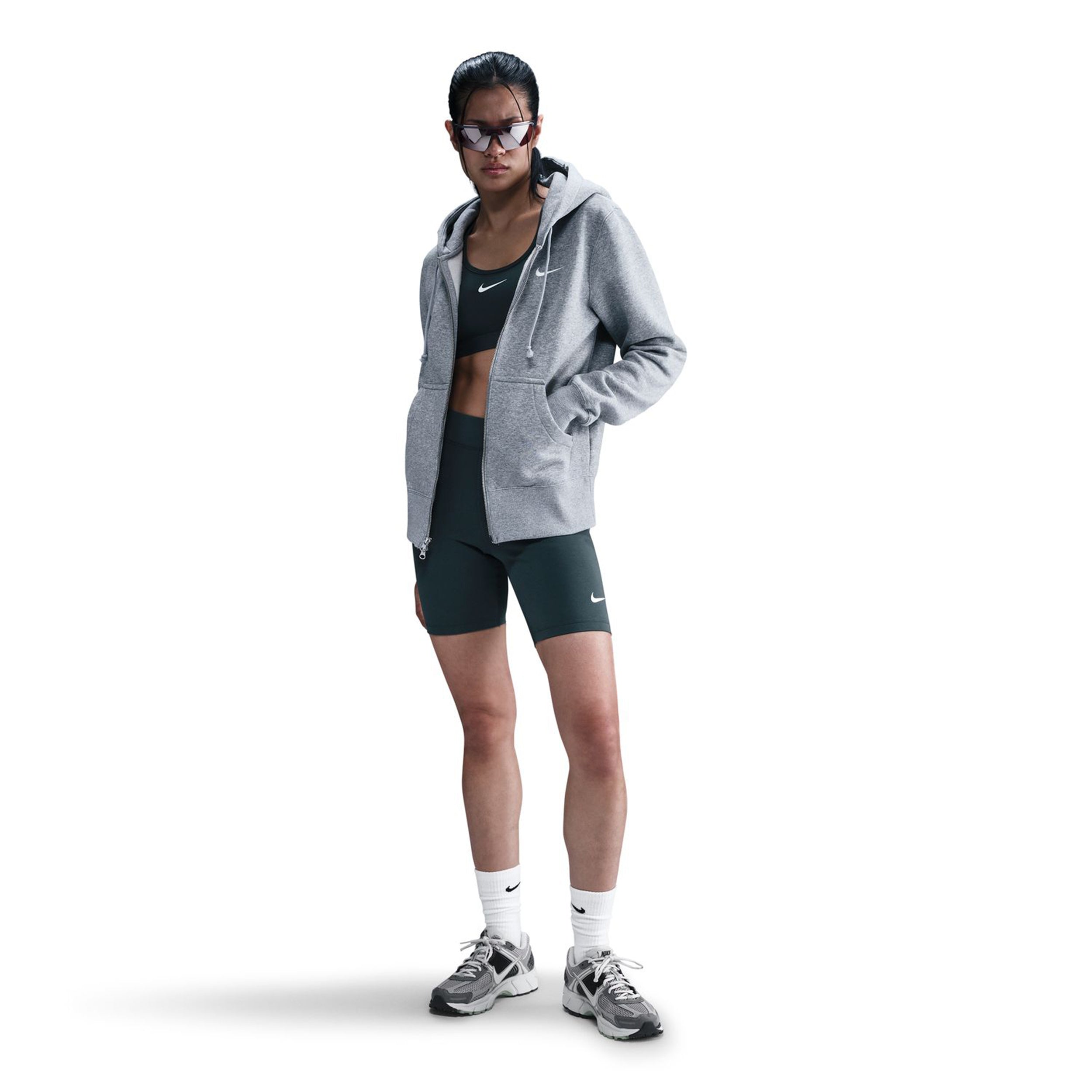 Nike Sportswear Phoenix Fleece Full-Zip Sweatjakke Damer-Grå