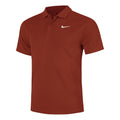 Dri-Fit Victory Court Solid Polo Herrer - rust,