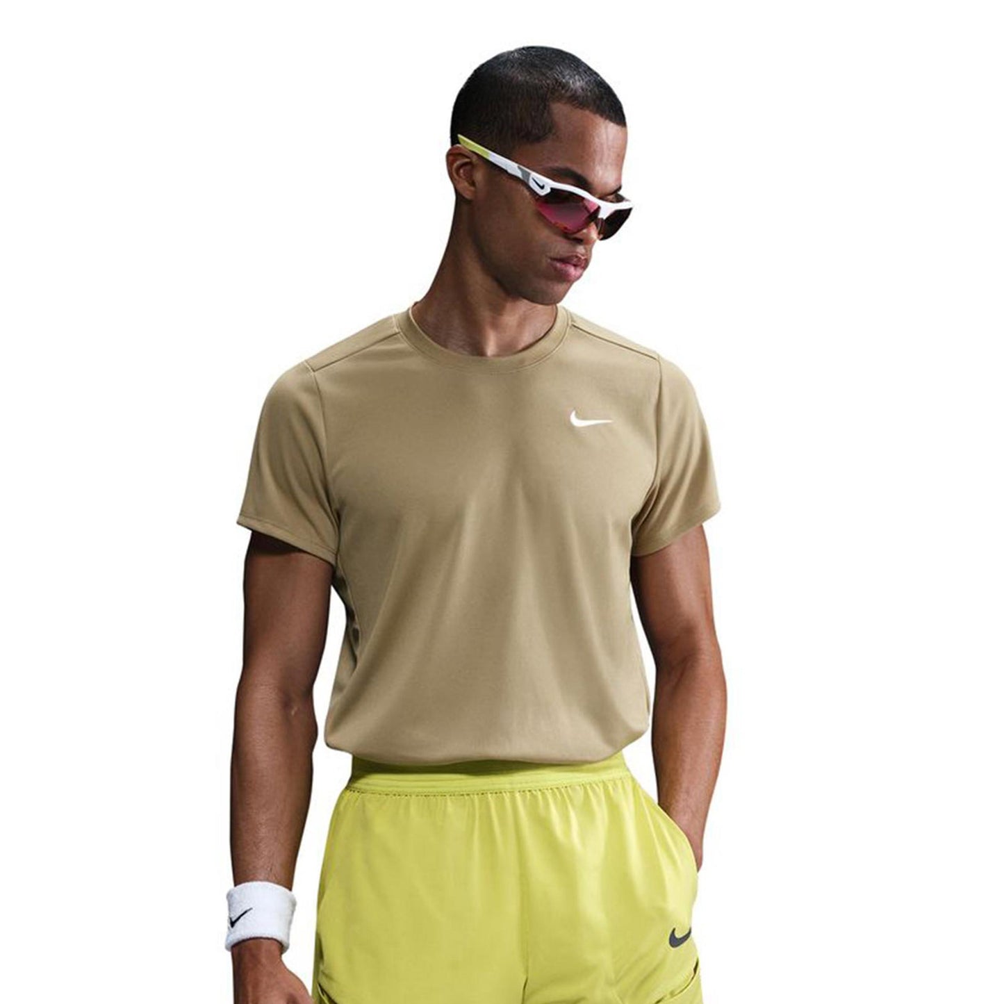 Nike Court Dry Victory T-shirt Herrer-Beige