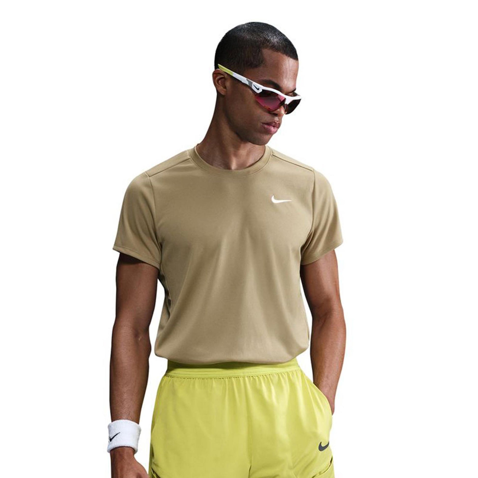 Nike Court Dry Victory T-shirt Herrer-Beige