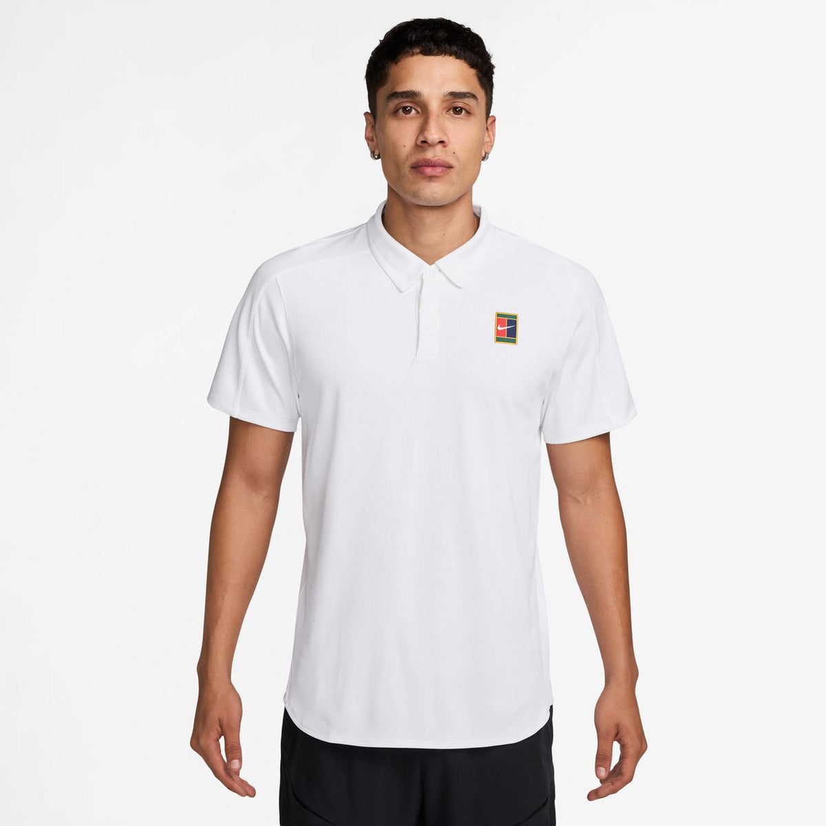 Nike Court Dri-Fit Advantage Slam Polo Herrer - hvid,