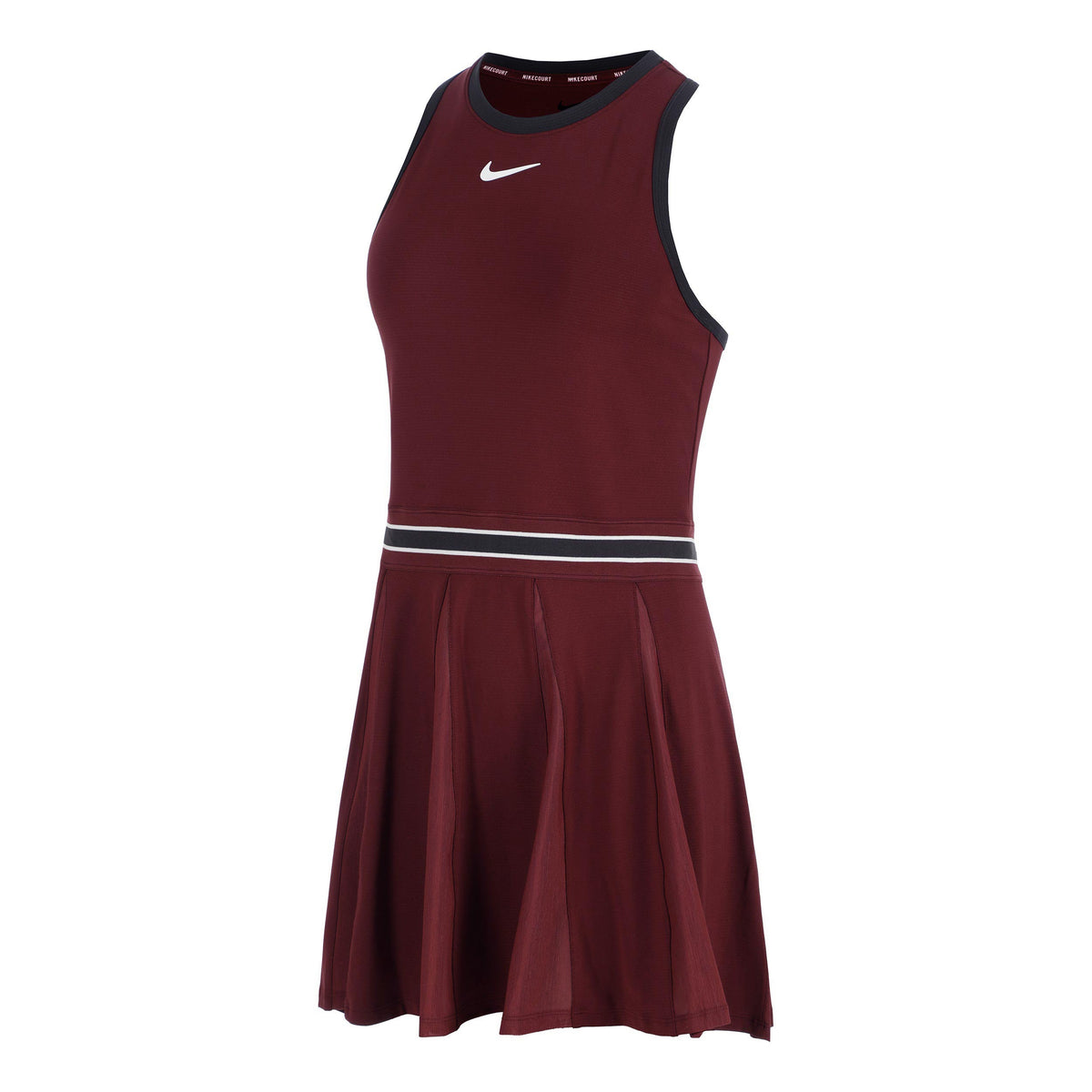 Nike Court Dri-FIT Slam Kjole Damer-Mørkerød