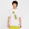 Court M90 French Open T-shirt Herrer-Hvid
