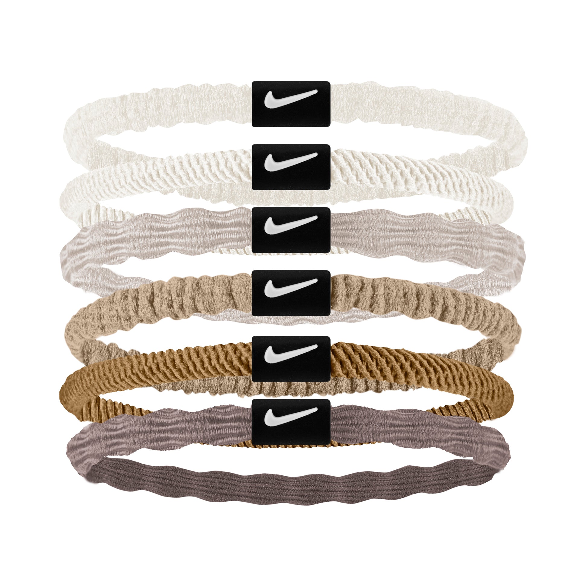 Nike Flex Hårbånd Pakke Med 6-Flerfarvet,Sand