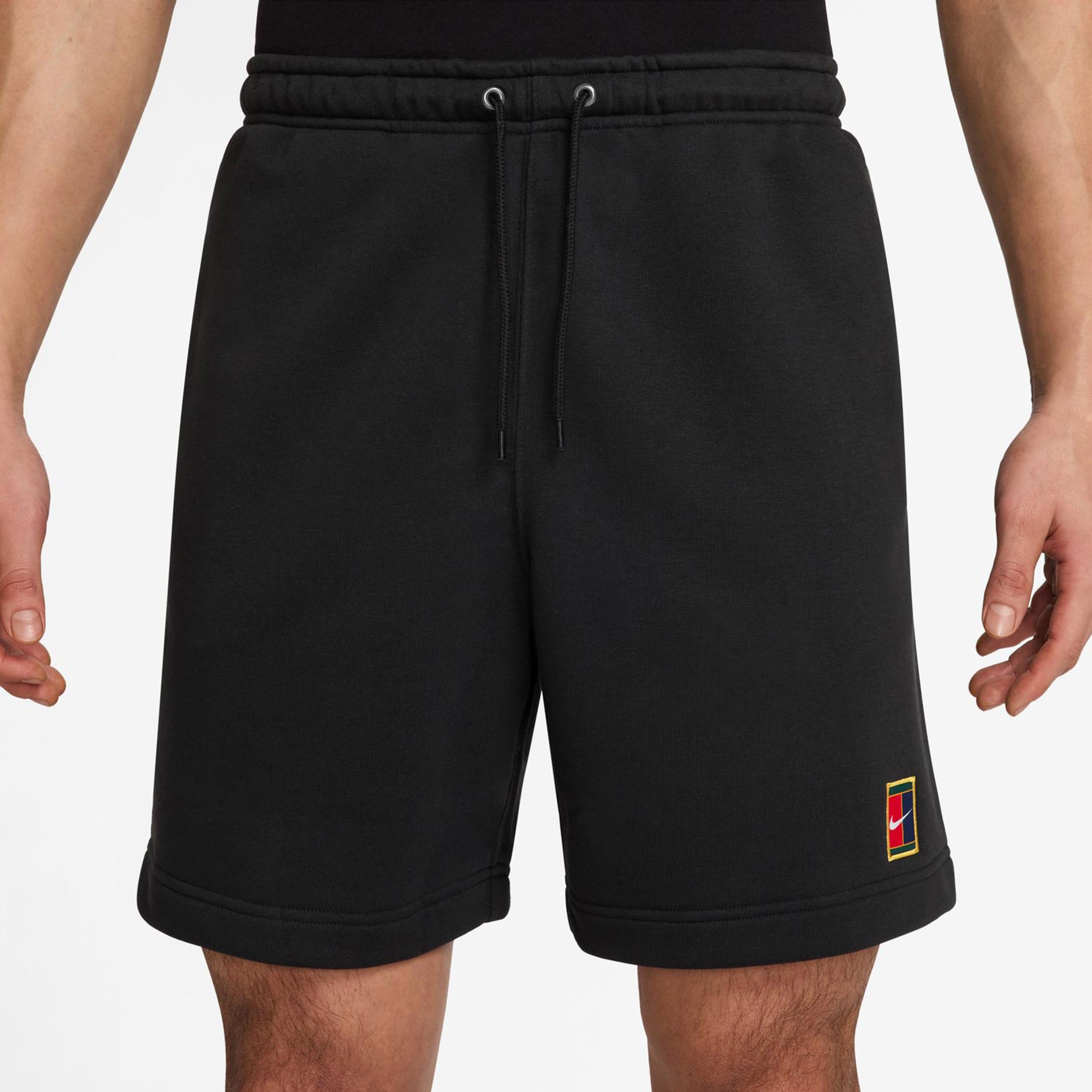 Nike Court Dri-Fit Heritage Fleece Shorts Herrer-Sort