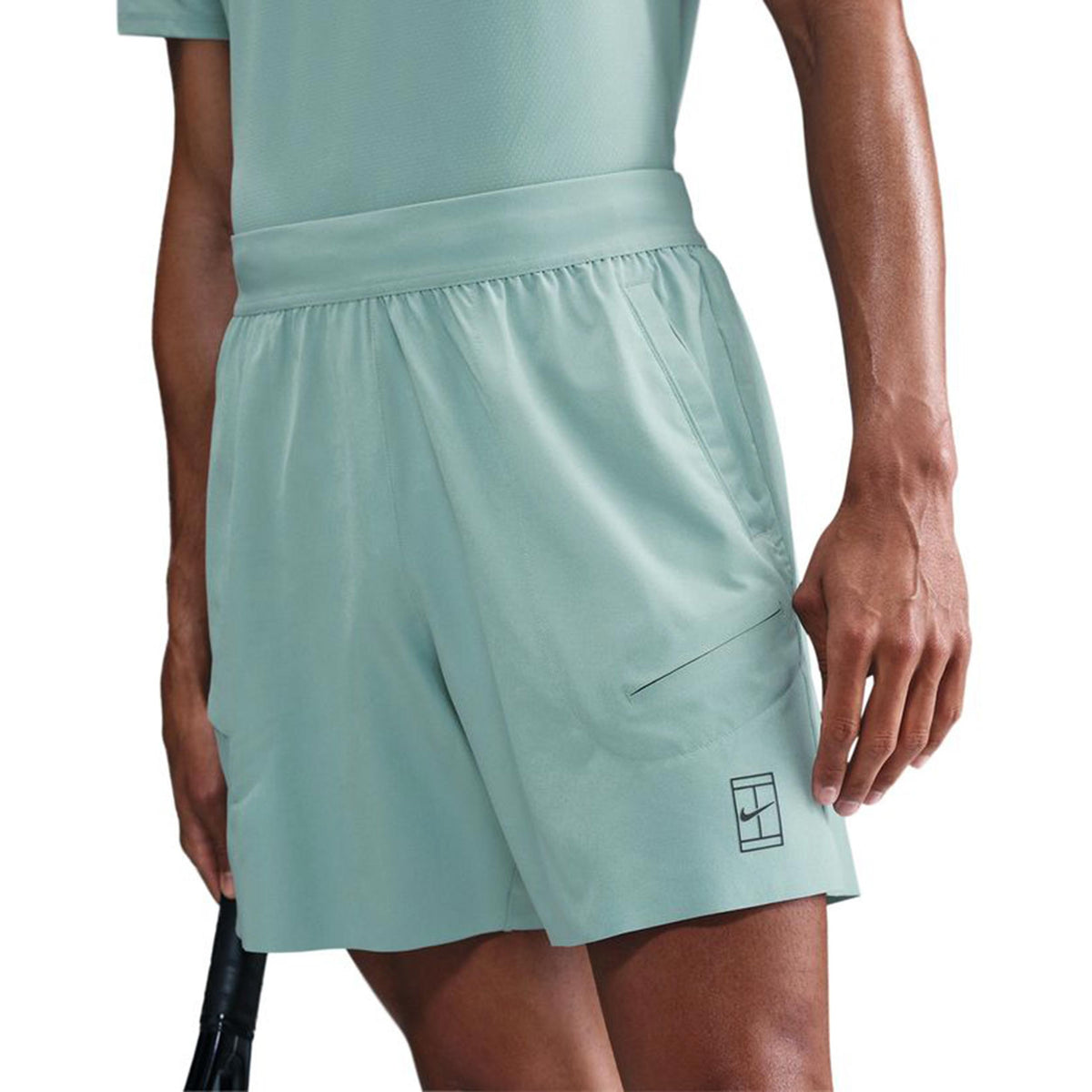 Nike Court Dri-Fit Advantage 6in Shorts Herrer-Blå-grå