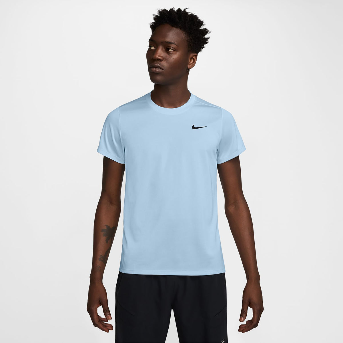 Nike Court Dry Victory T-shirt Herrer-Lyseblå