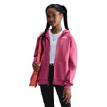 Club Fleece Oversized Full-Zip Sweatjakke Pige-Berry