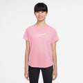 Dri-Fit One T-shirt Pige-Rosa,Hvid