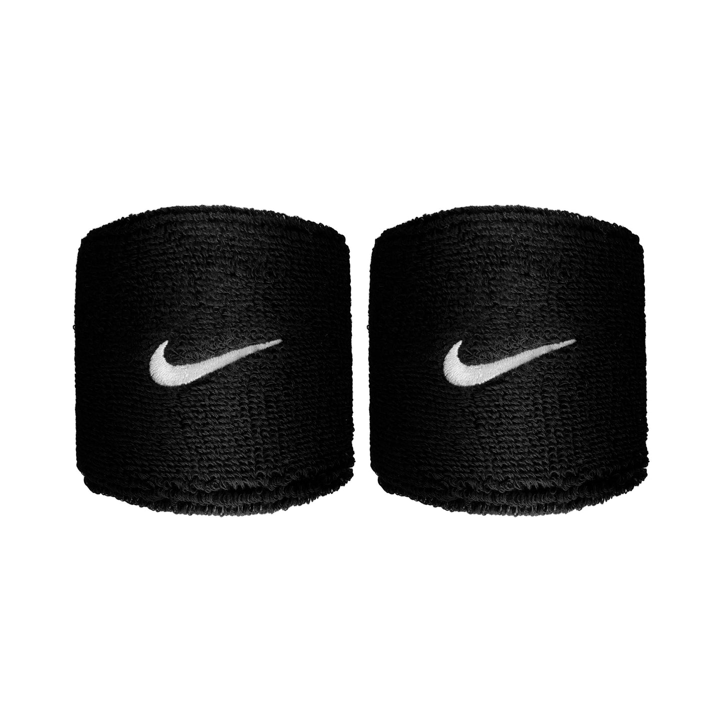 Nike Swoosh Classic Svedbånd kort - sort, hvid