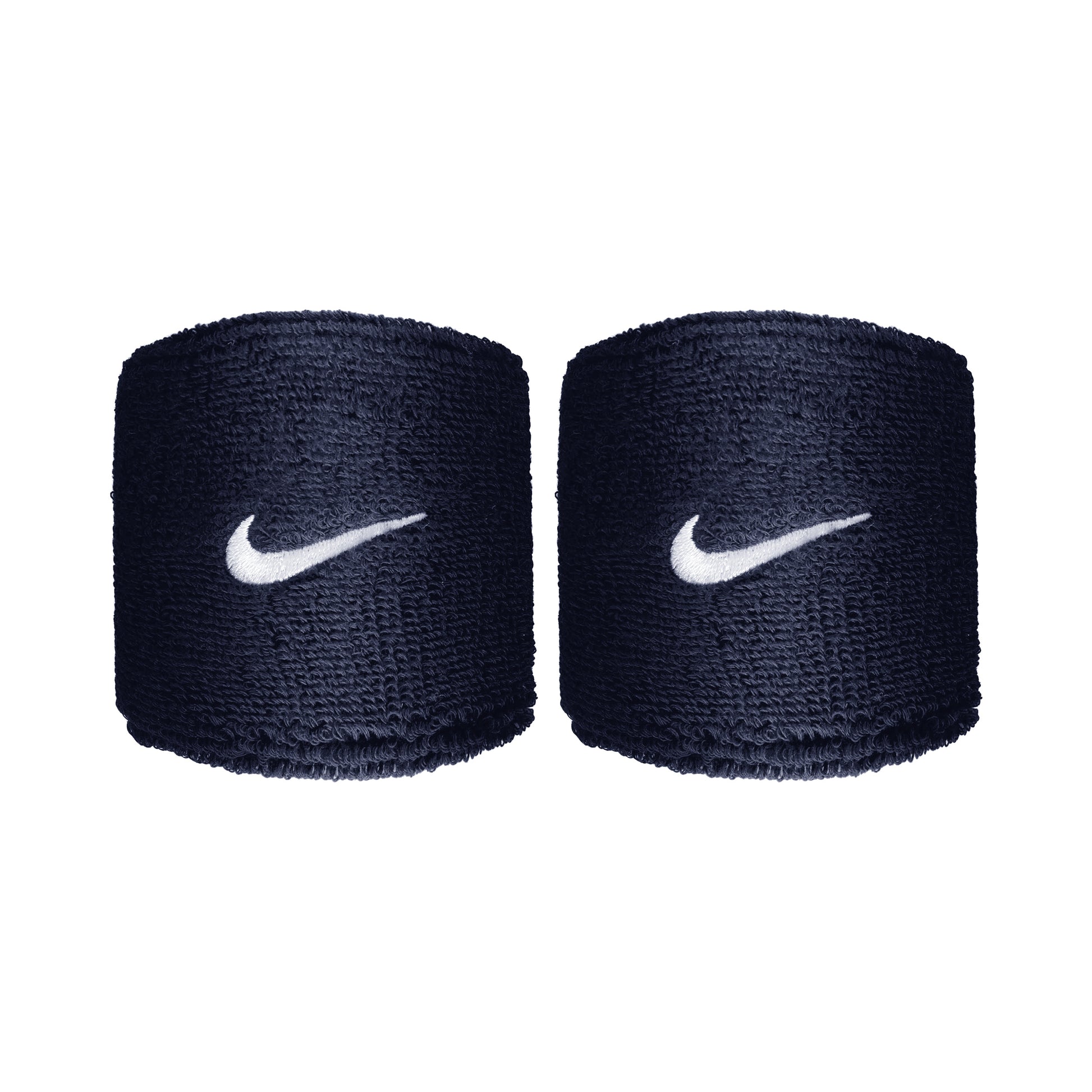Nike Swoosh Classic Svedbånd kort - mørkeblå, hvid