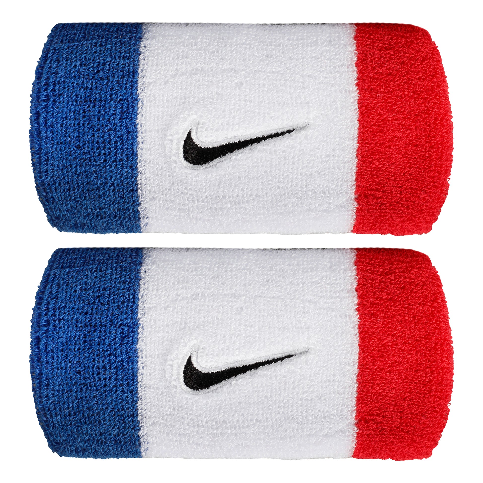 Nike Swoosh Classic Doublewide Svedbånd lang - blå, rød