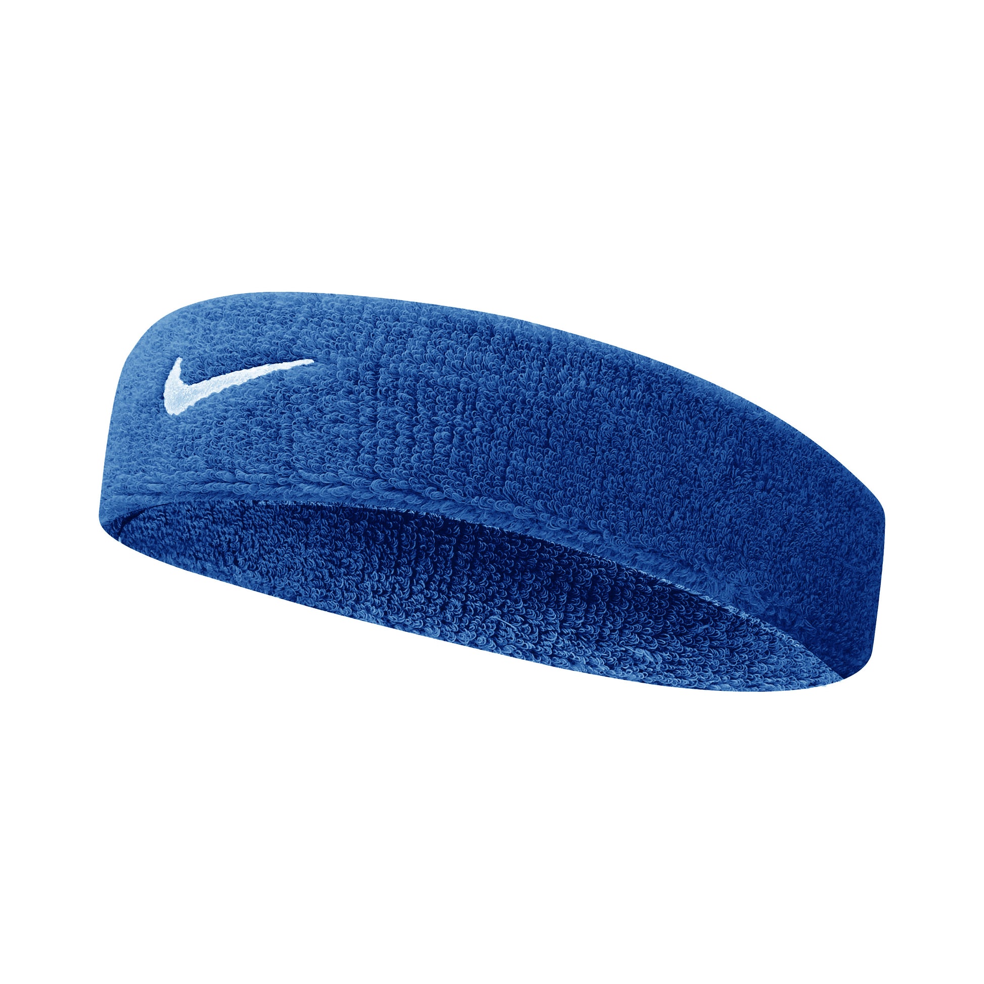 Nike Swoosh Classic Pandebånd Unisex - blå, hvid
