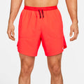 Dri-Fit Stride 7in Brief-Lined Shorts - rød, sort