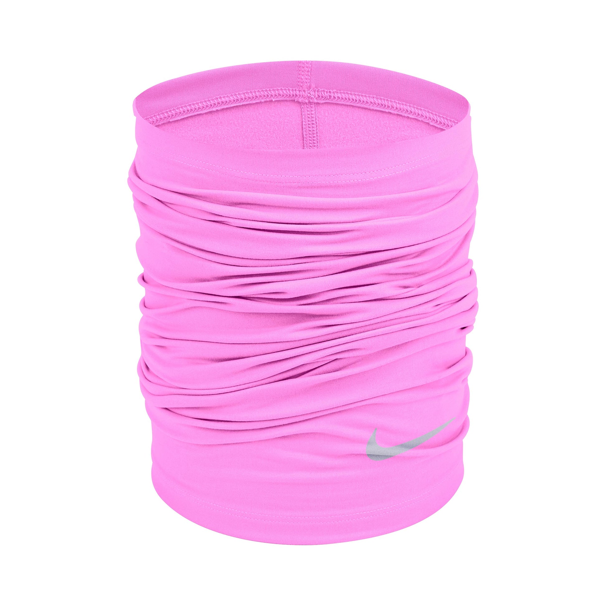 Nike Dri-Fit Wrap 2.0 Halsvarmer Unisex - rosa, sølv