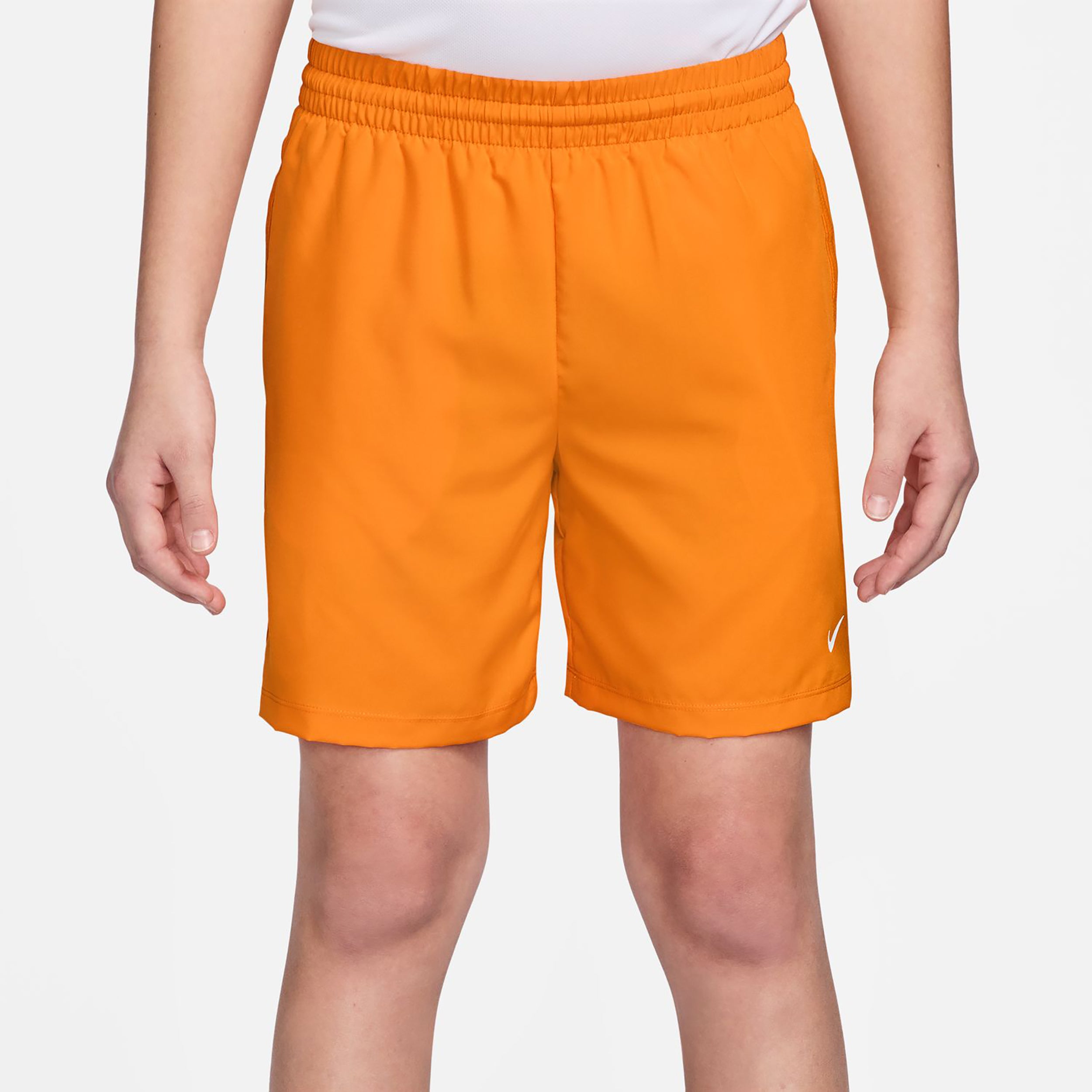 Nike Big Shorts Drenge - orange, hvid