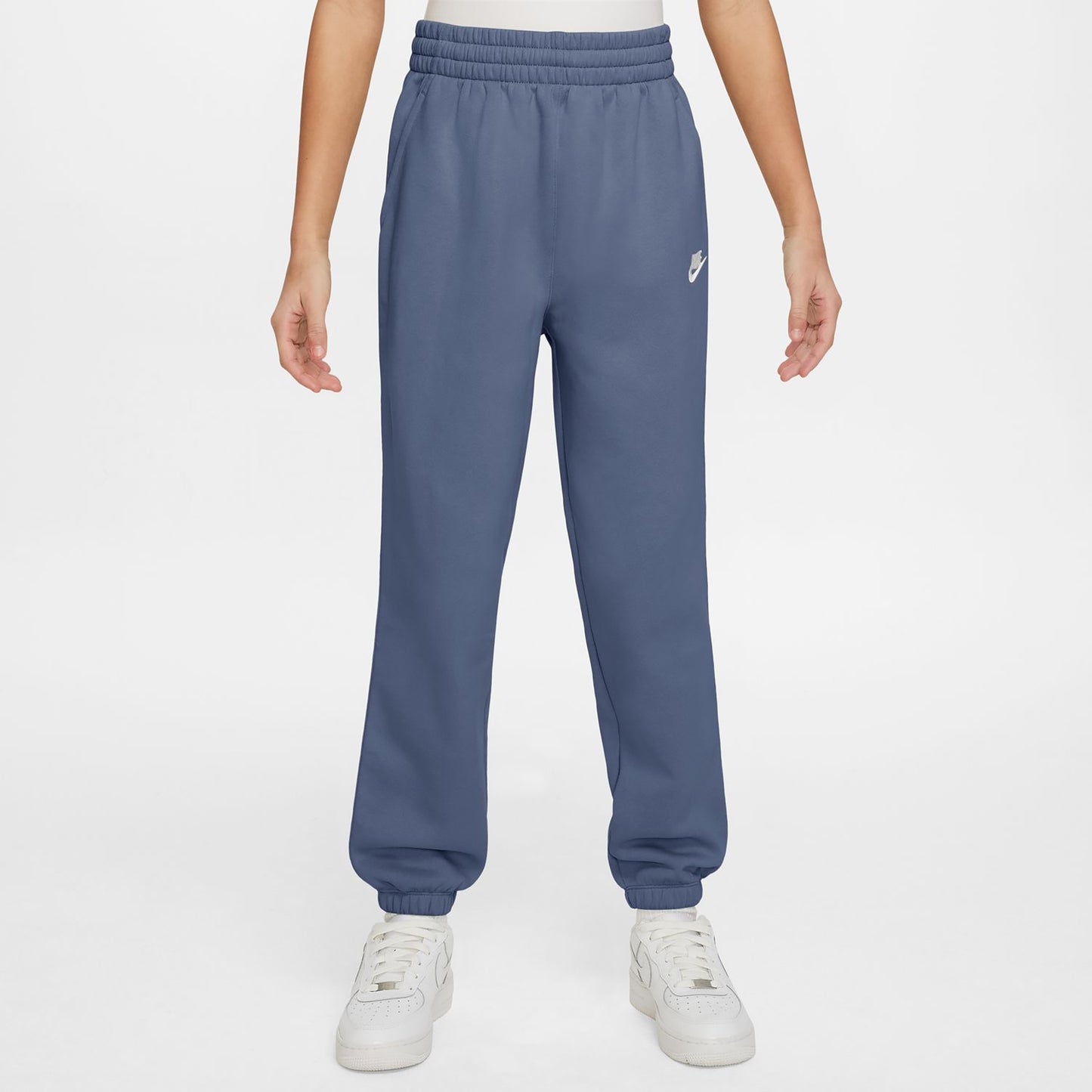 Nike Club Fleece Loose Træningsbukser Pige - blå-grå, blå-grå