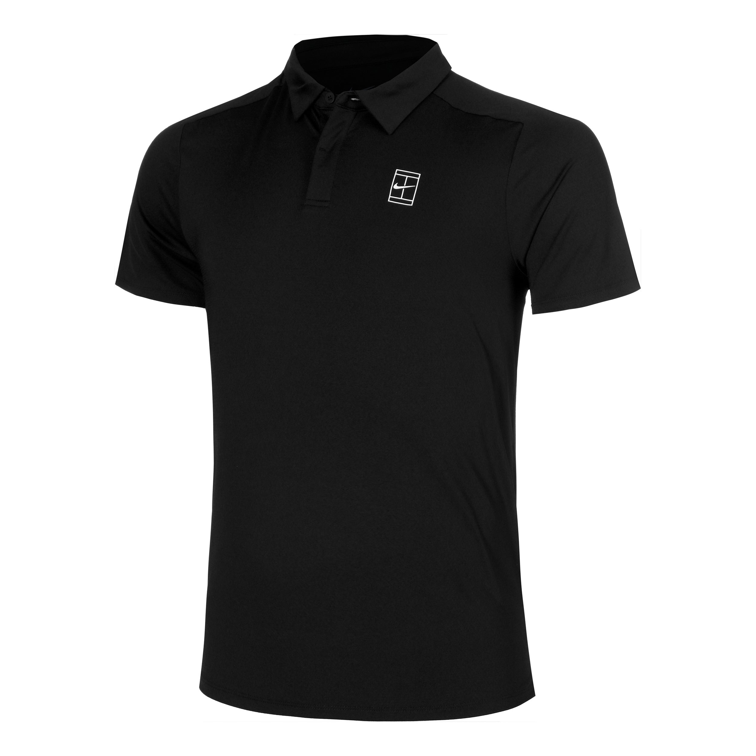 Nike Court Dri-FIT Advantage Polo Herrer-sort