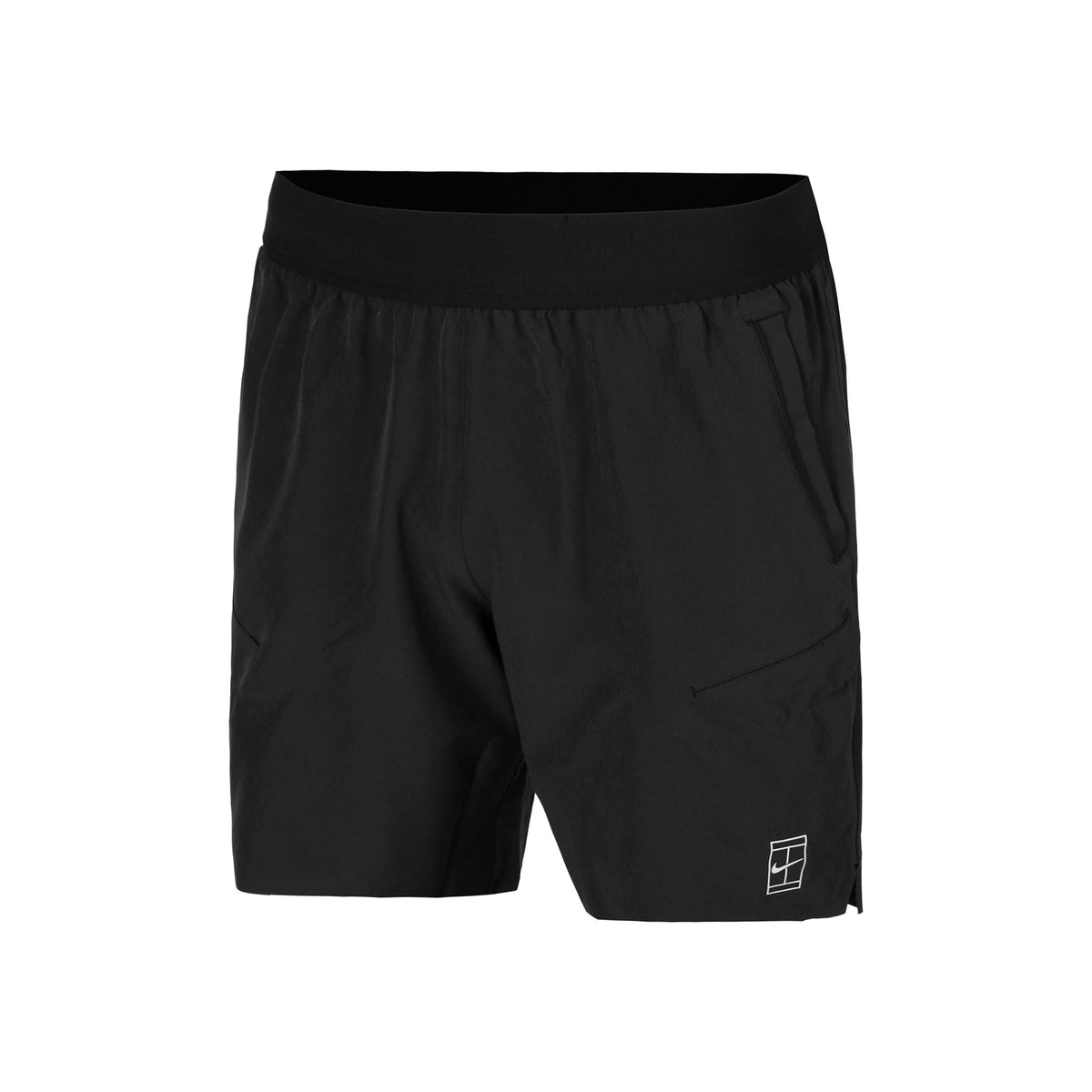 Nike Court Dri-Fit Advantage 6in Shorts Herrer-Sort,Hvid