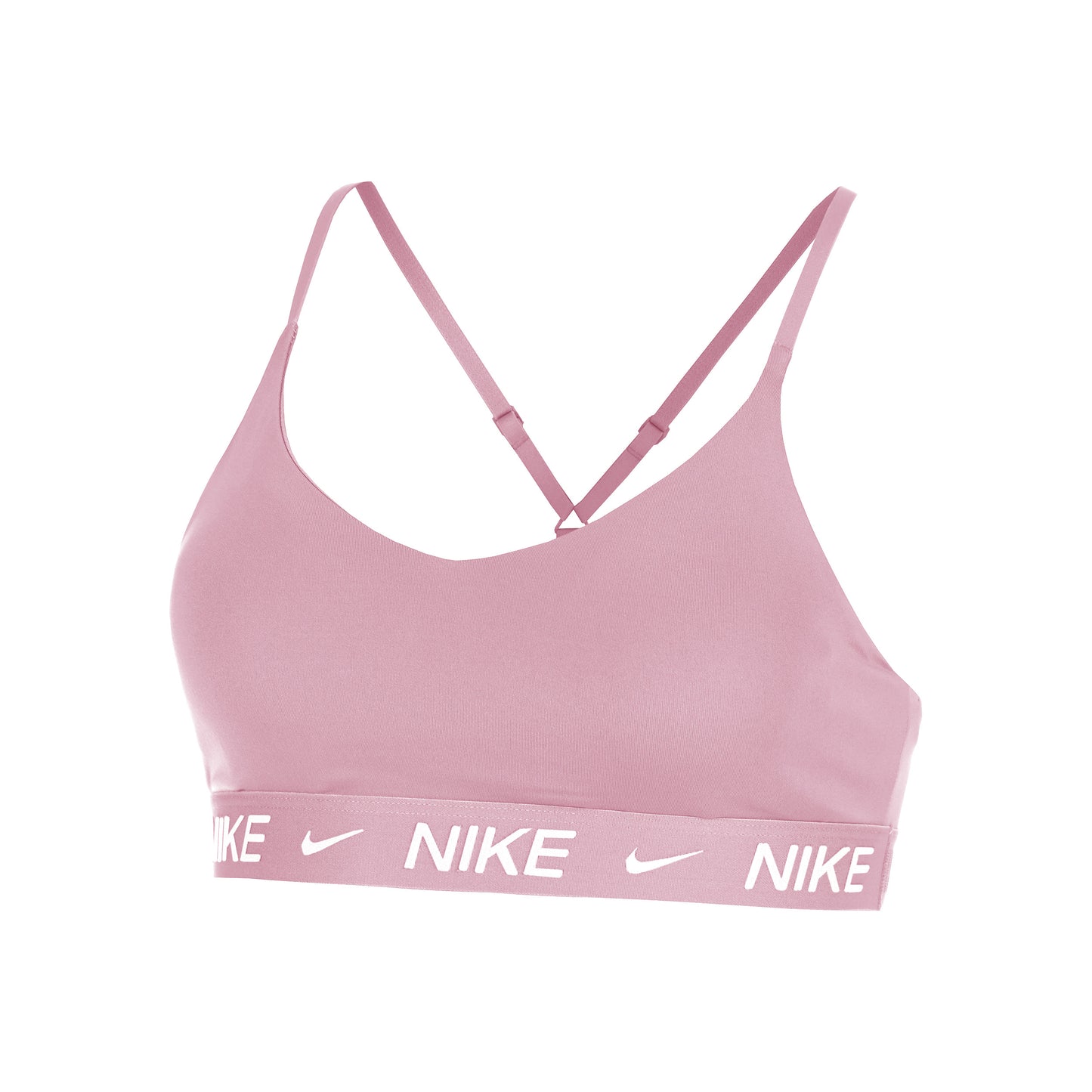 Nike Dri-Fit INDY LGT Support Sports-BH Damer-gammel lyserød