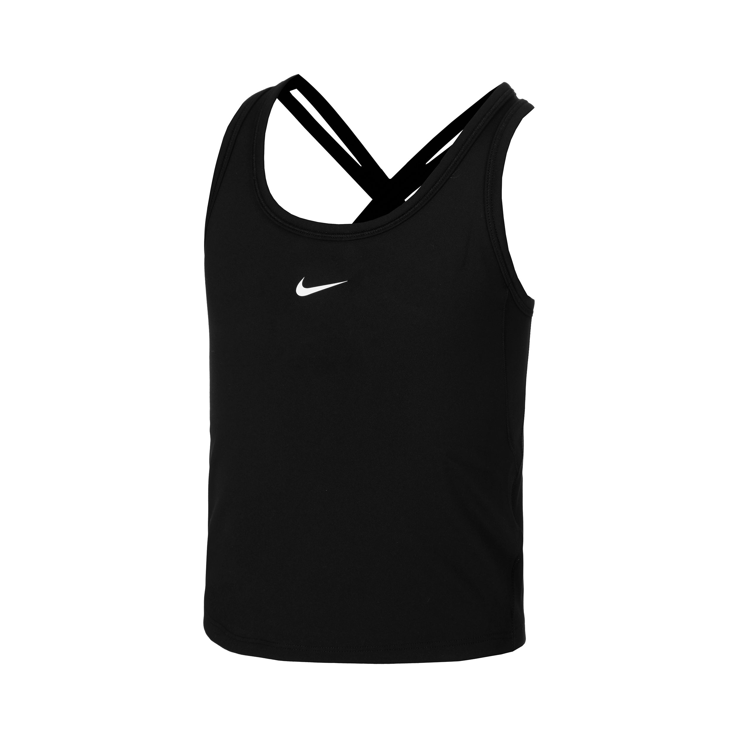 Nike Dri-Fit One Tanktop Pige-Sort,Hvid