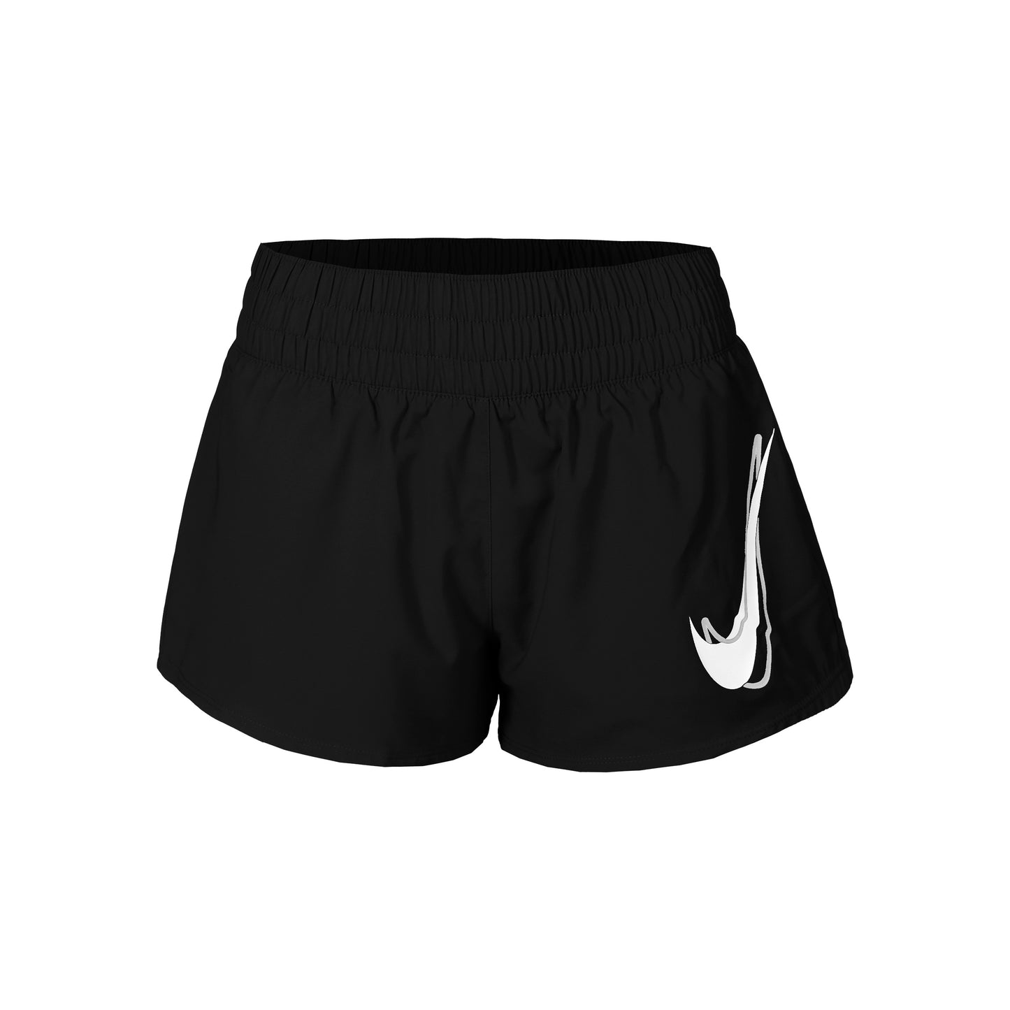 Nike One Swoosh Løbeshorts Damer - sort,