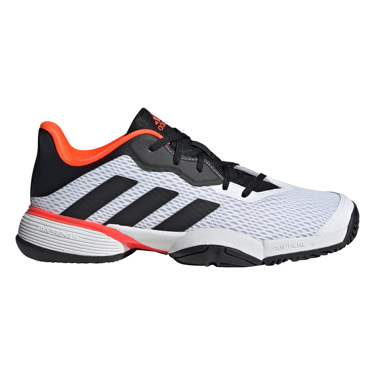 adidas Barricade Allcourt-sko Børn - hvid, sort