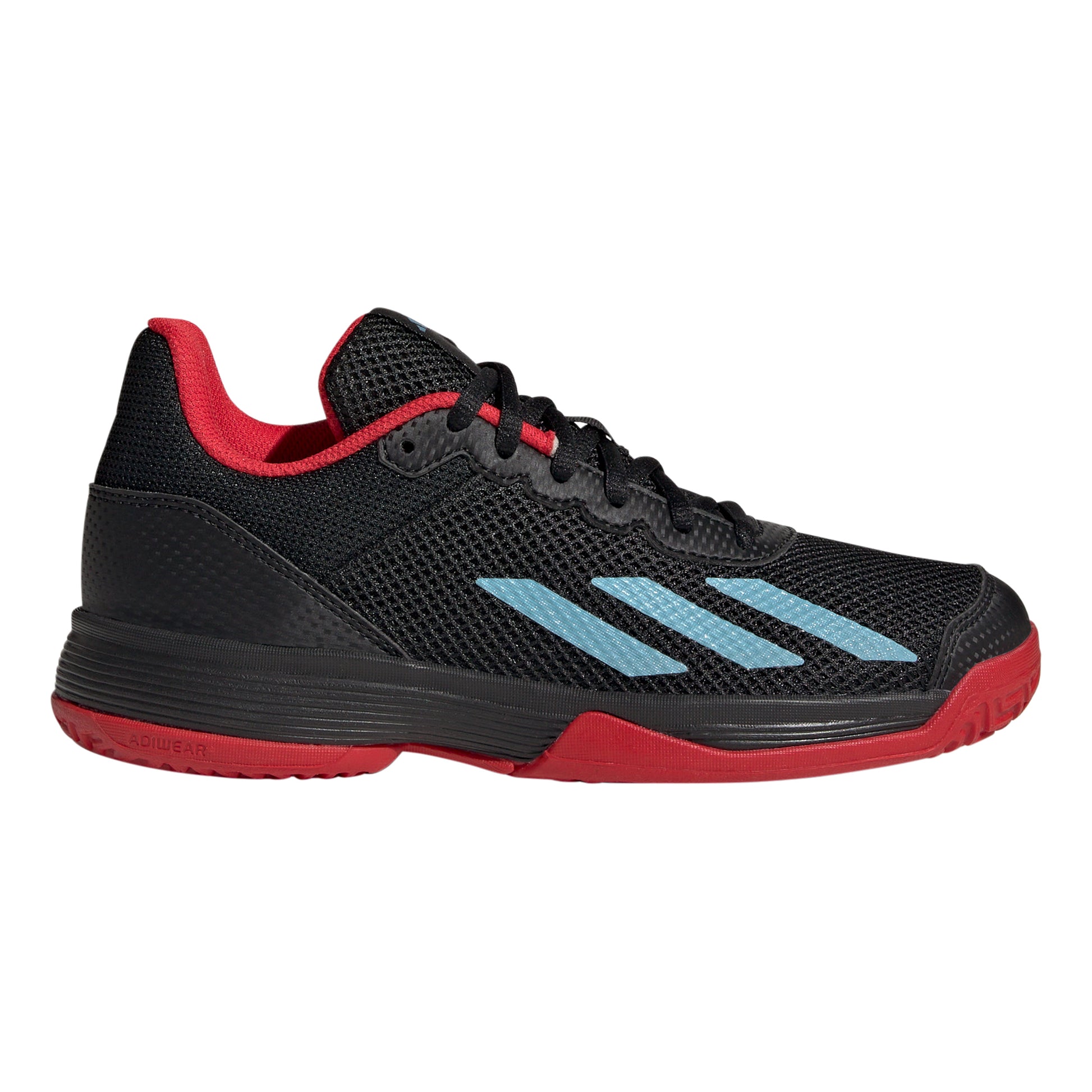 adidas Courtflash Allcourt-sko Børn - sort, rød
