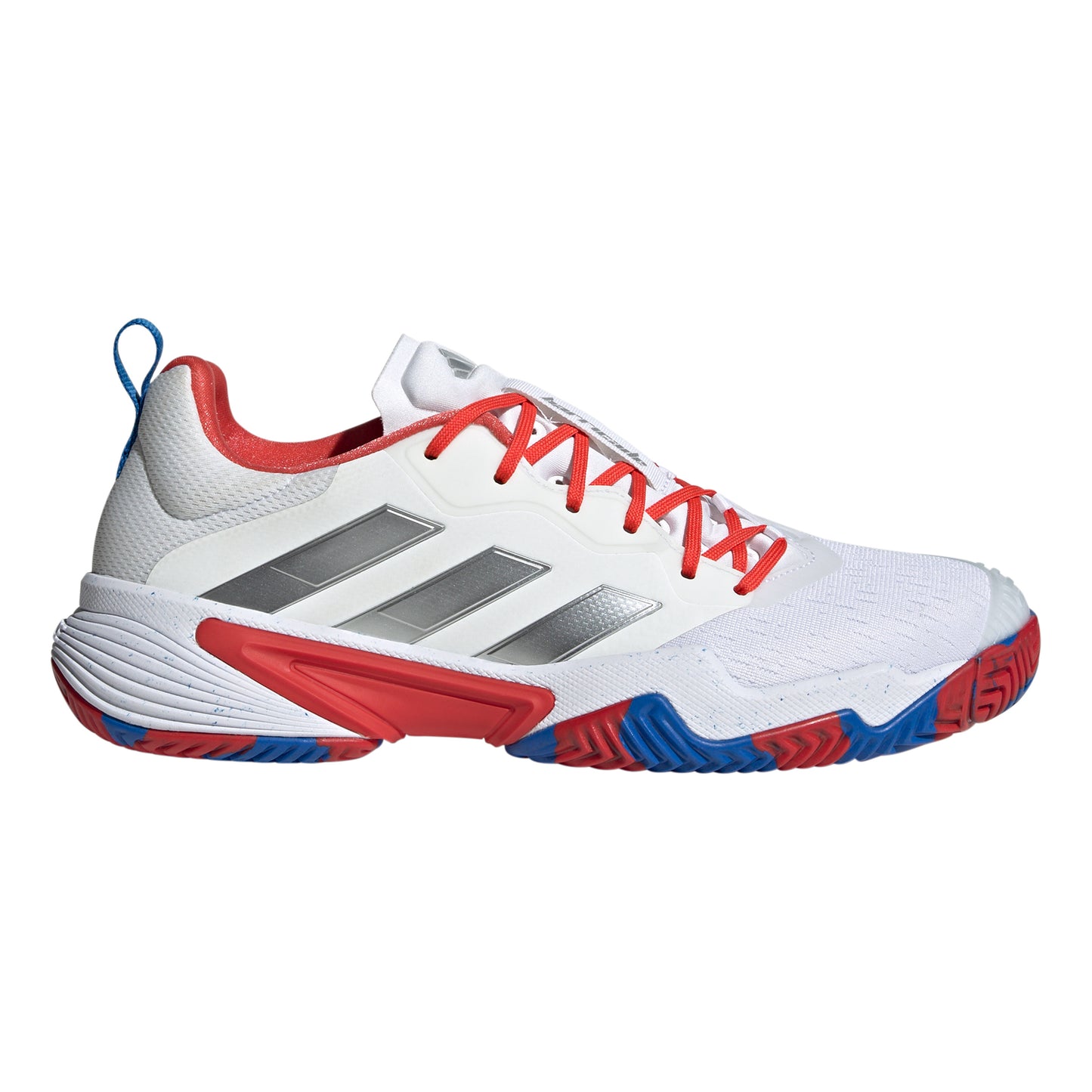 adidas Barricade Allcourt-sko Herrer - hvid, rød
