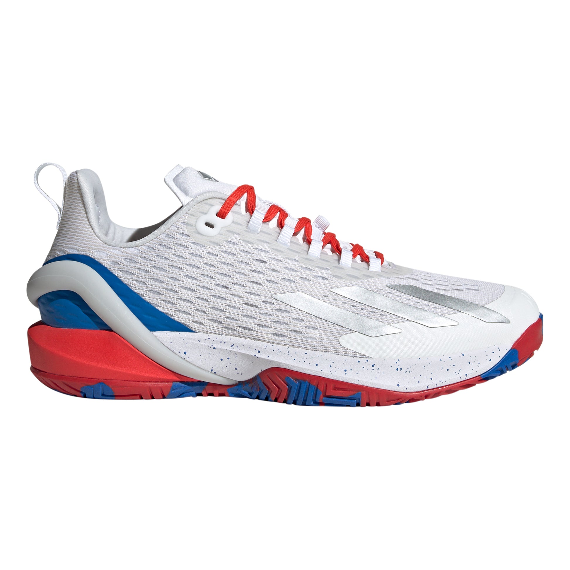adidas Adizero Cybersonic Allcourt-sko Herrer - hvid, rød