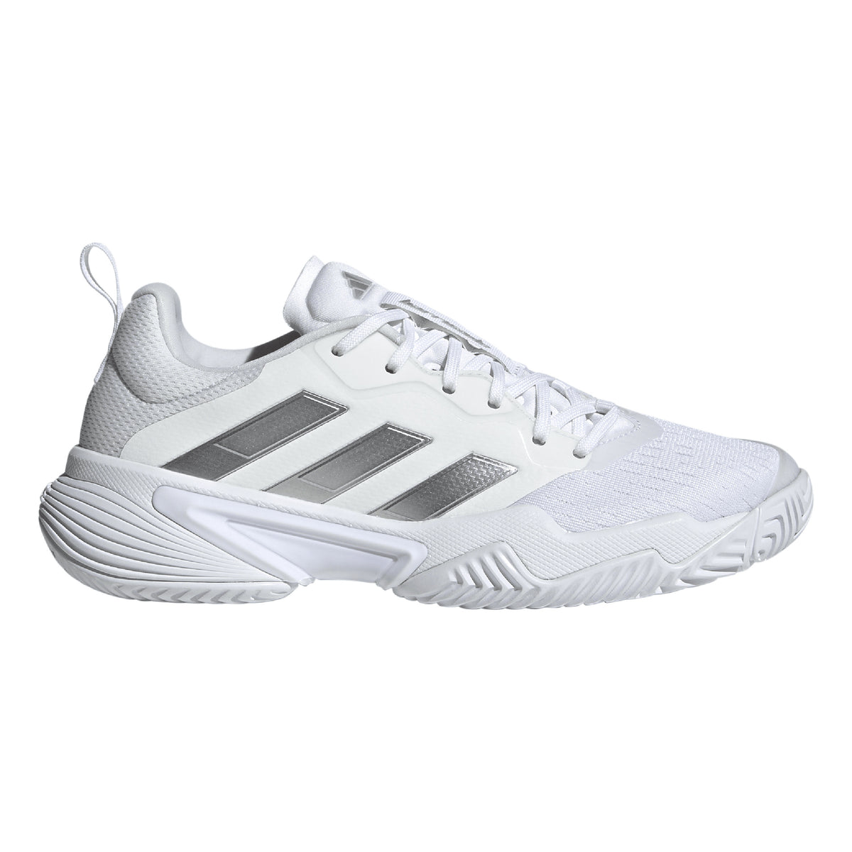 adidas Barricade Allcourt-sko Damer - hvid, sølv