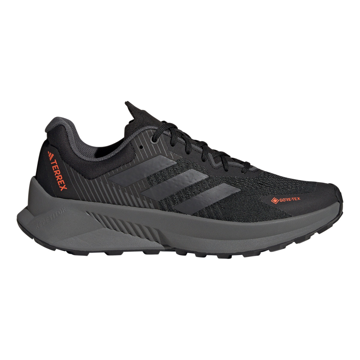adidas Terrex Soulstride Flow GTX Trailsko Herrer - sort, grå