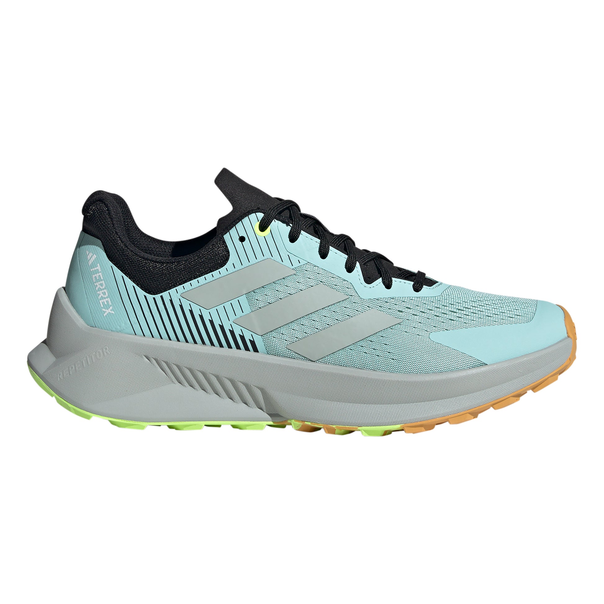 adidas Soulstride Flow Trailsko Herrer - grå, lime