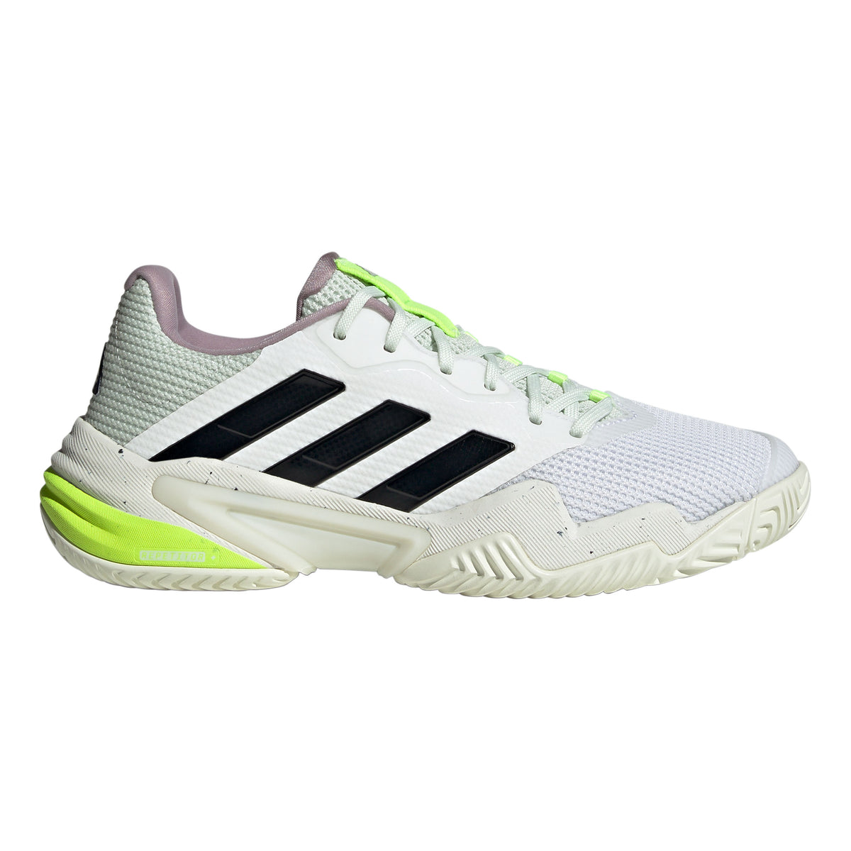adidas Barricade 13 Allcourt-sko Damer - hvid, neongrøn