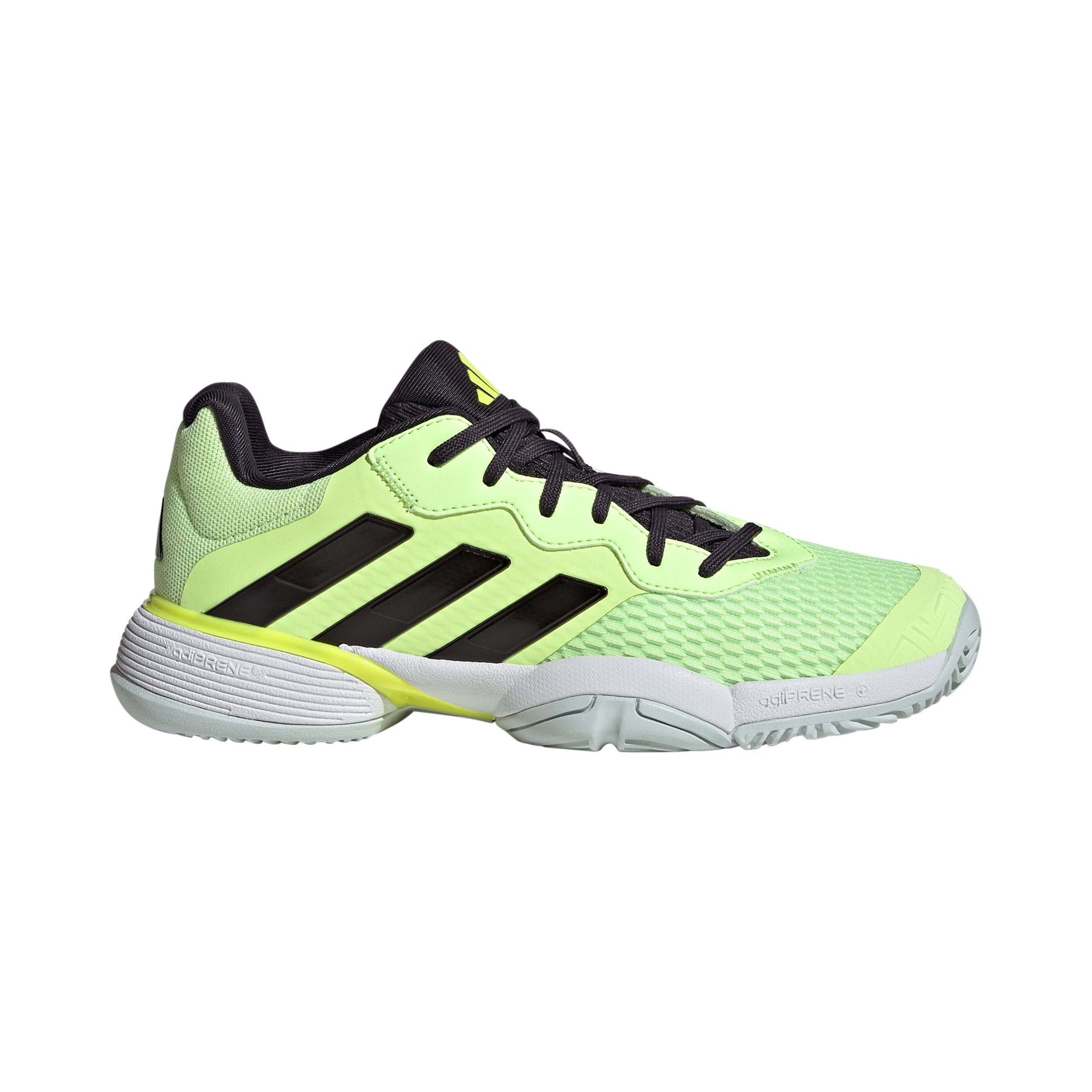 adidas Barricade Allcourt-sko Børn - lysegrøn, sort