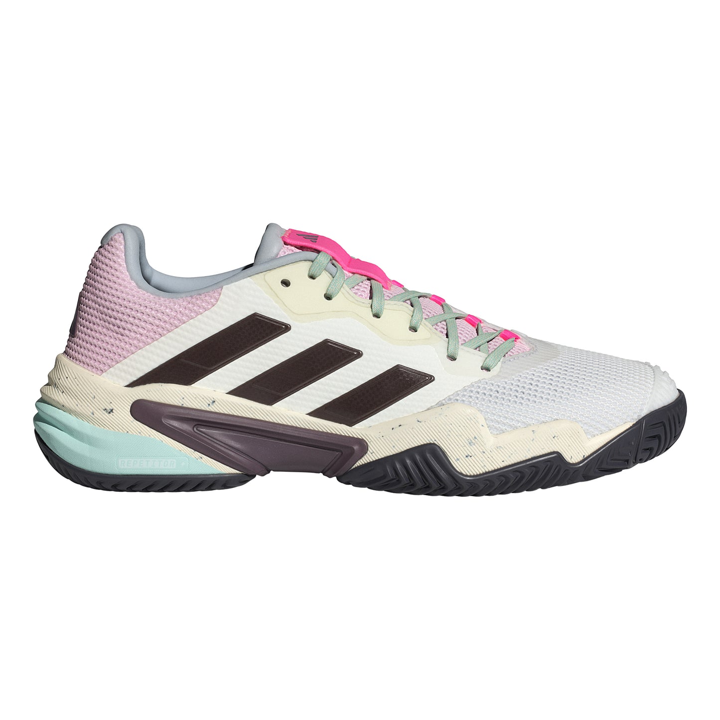 adidas Barricade 13 Allcourt-sko Herrer - hvid, flerfarvet