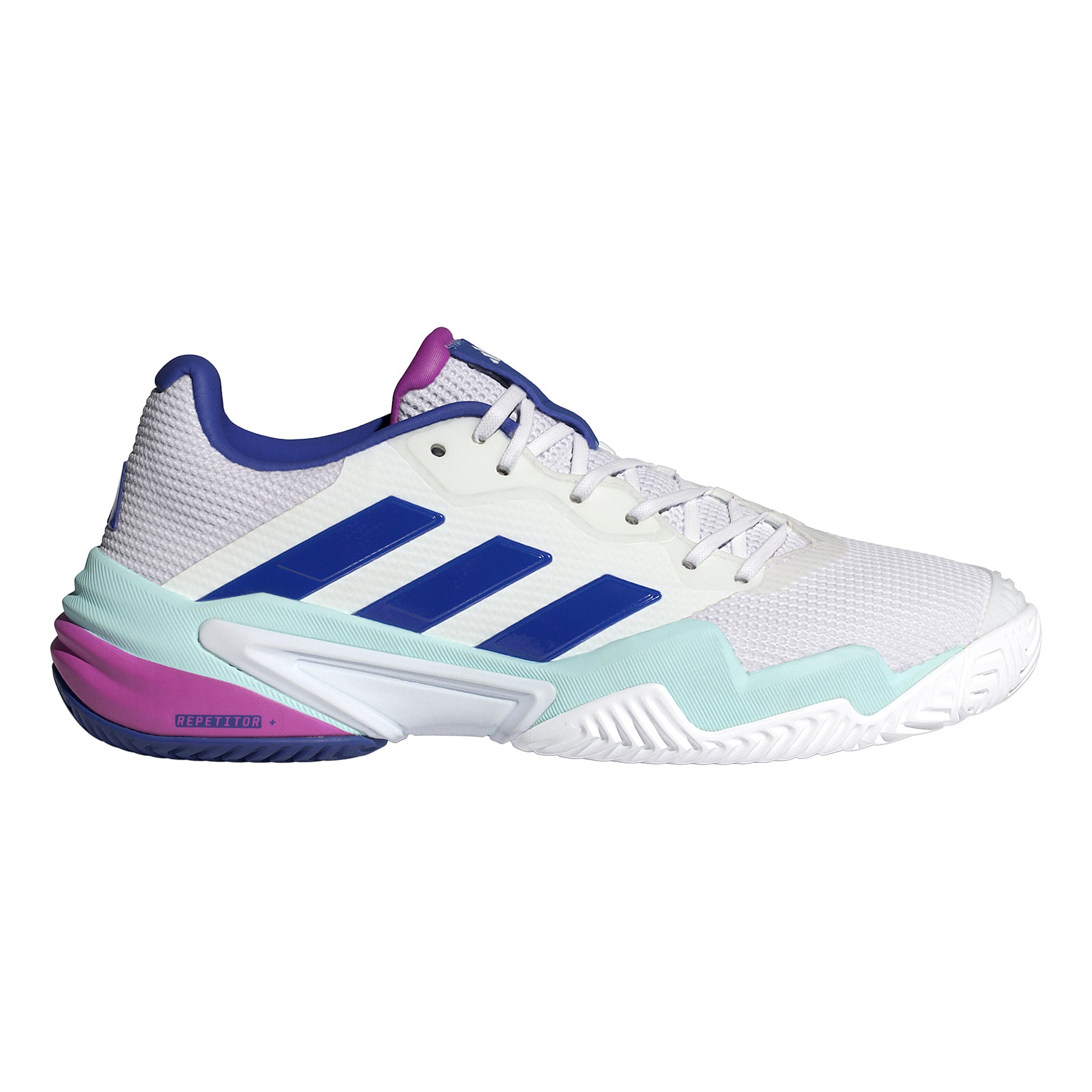 adidas Barricade Allcourt-sko Herrer - hvid, blå